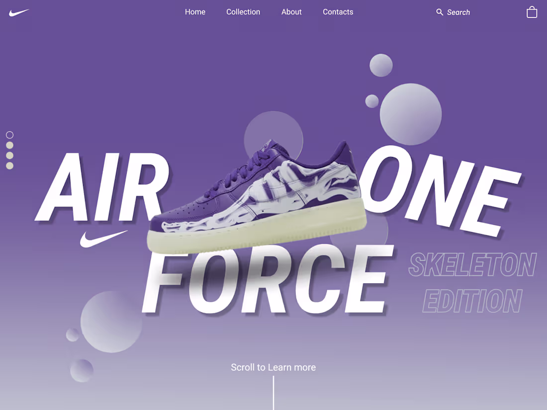Cover image for Behance Nike Air Force 1 Design