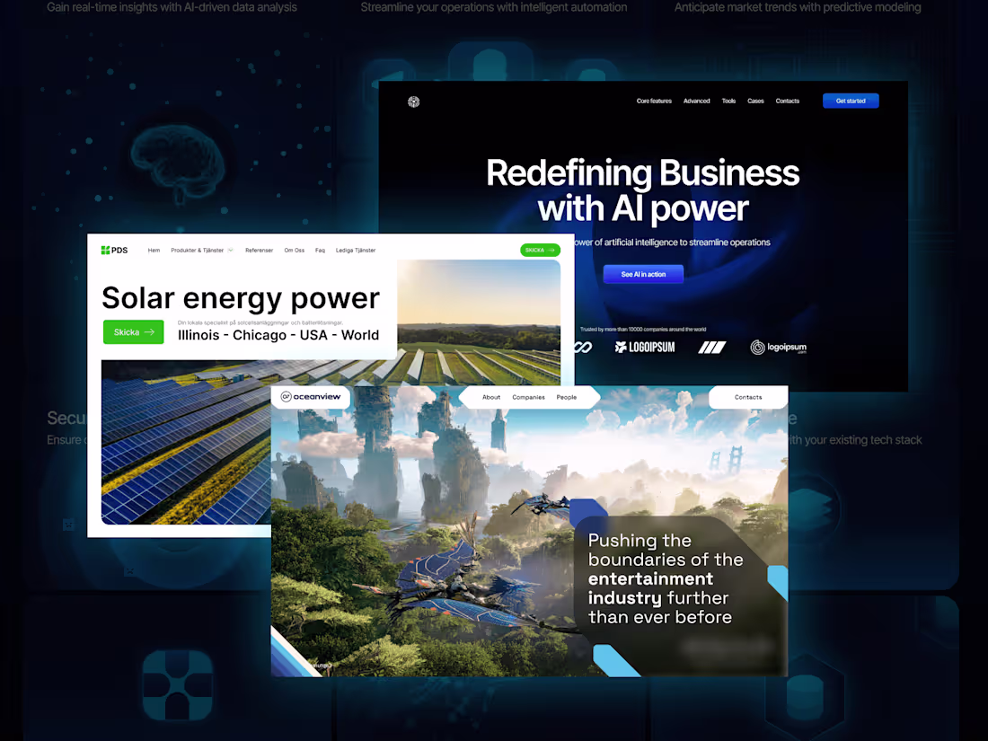 Cover image for Website design