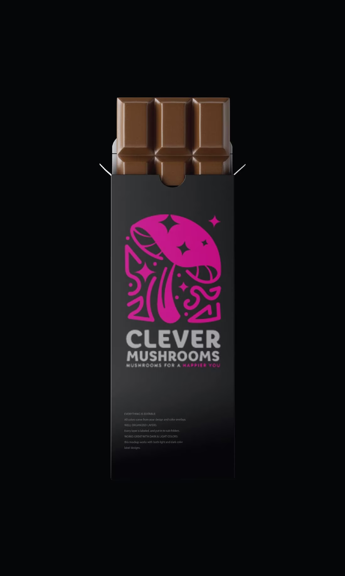 Cover image for Logo for Clever Mushrooms