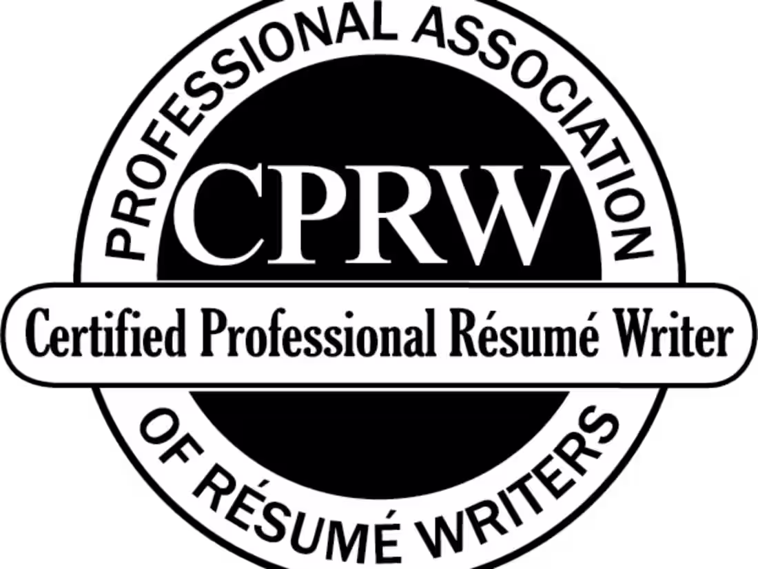 Cover image for Certified Professional Resume Writer