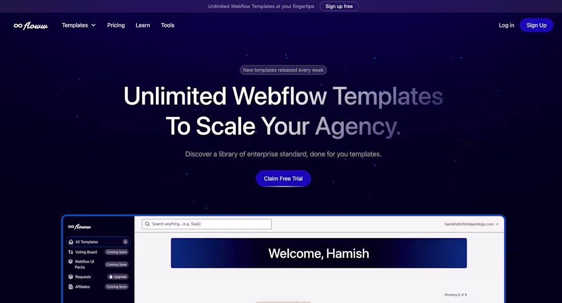 Cover image for Infinite Floww