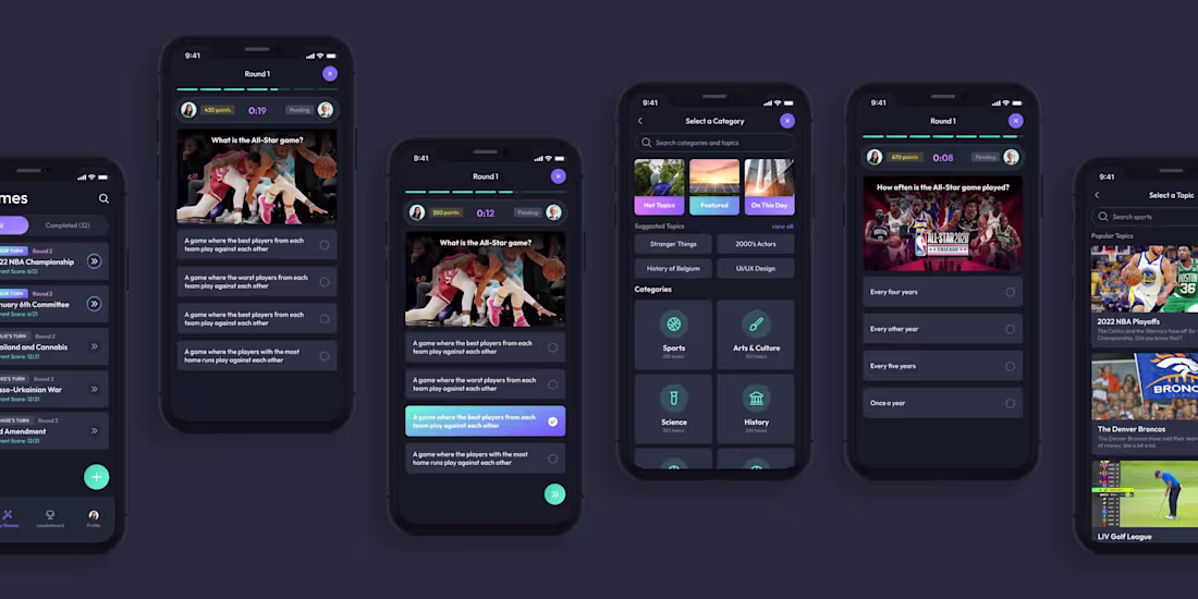 Cover image for AI-Powered Trivia App Development for Quizrd