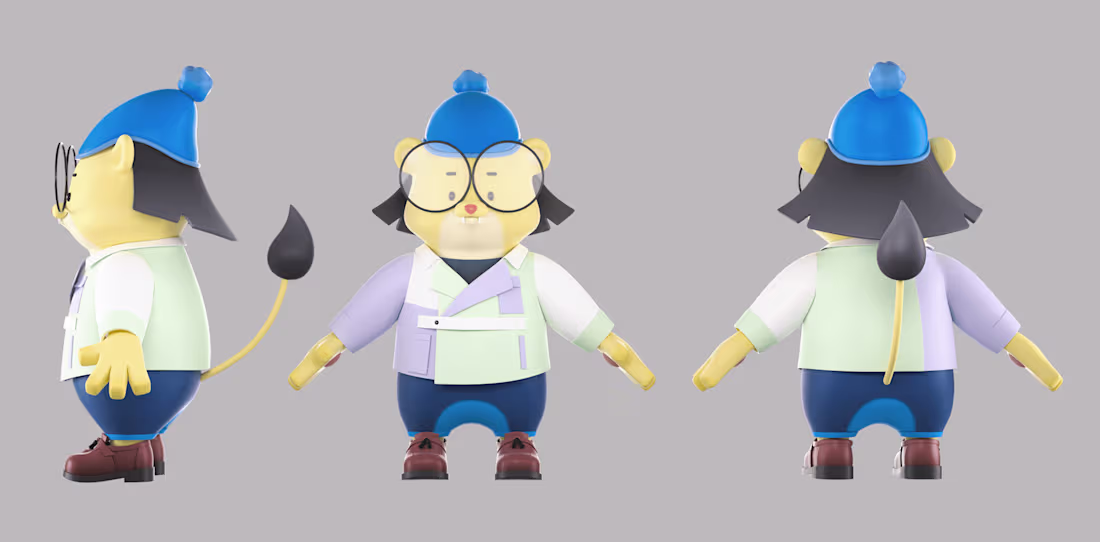 Cover image for 
Close the dialog
3D Character - Design & Model & Rigging