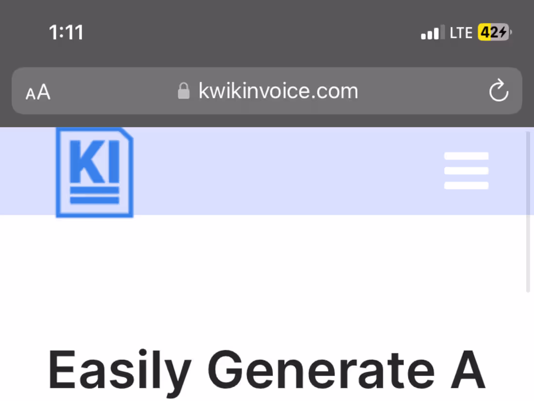 Cover image for Kwik Invoice