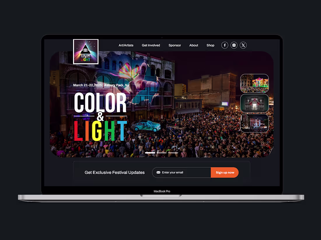 Cover image for Built the complete website for