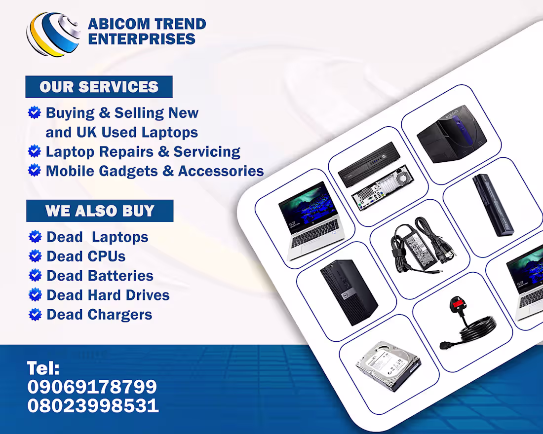 Cover image for Abicom Trend Enterprises Flyer Design