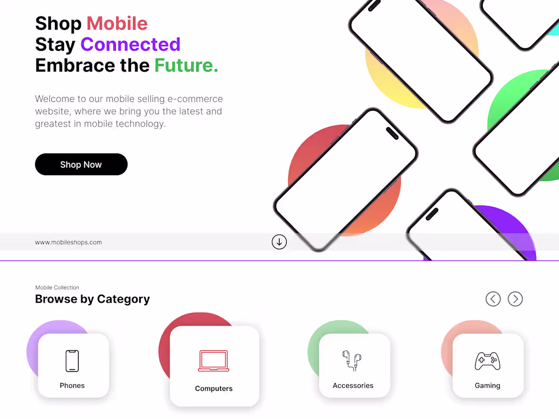 Cover image for UI Design for E-commerce Platform