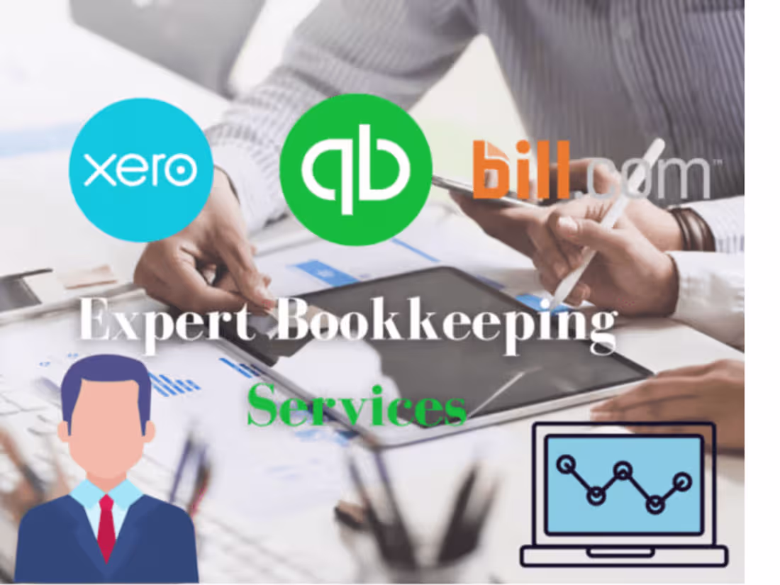 Cover image for I Will do accounting and bookkeeping using QuickBooks online