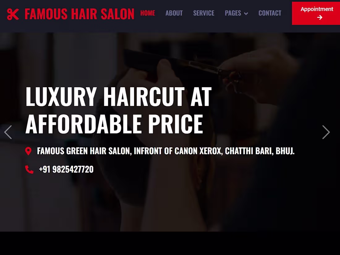 Cover image for Hair Salon