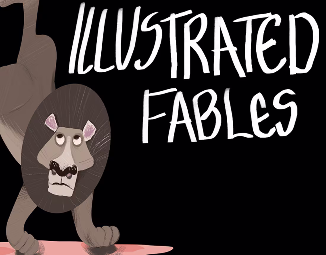 Cover image for Illustrated fables 