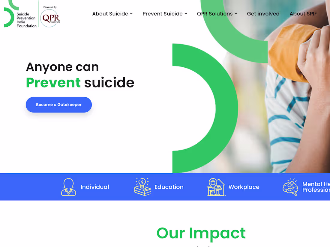 Cover image for SPIF - Website Redesign | WordPress