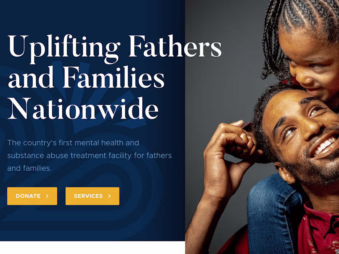 Cover image for Web Design and Development for Fathers’ UpLift