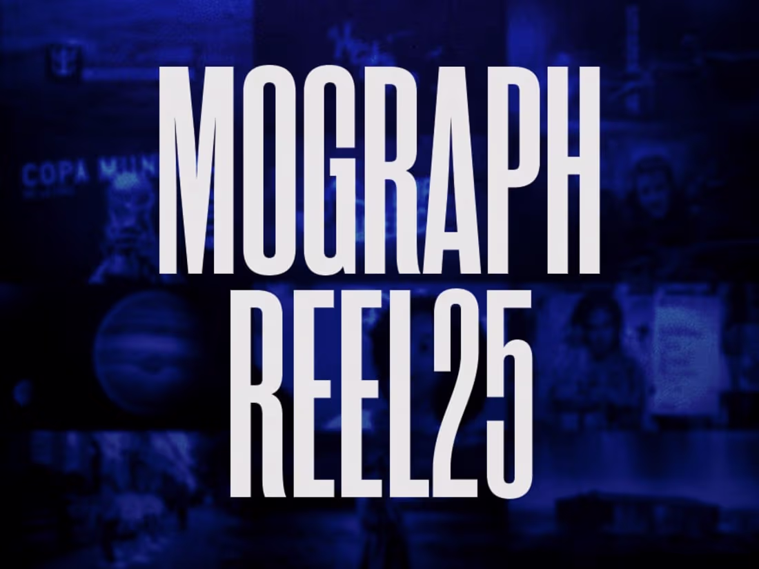 Cover image for Motion Graphic Reel