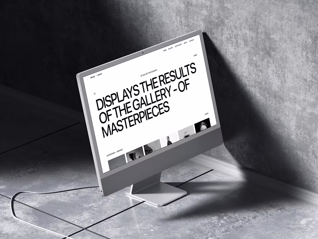 Cover image for MIRAGE by MASON — UI/UX Design