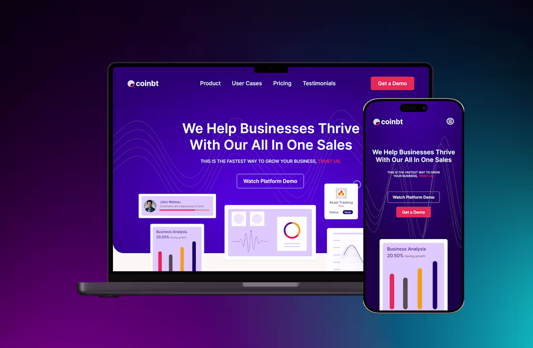 Cover image for Responsive Website UI/UX Design