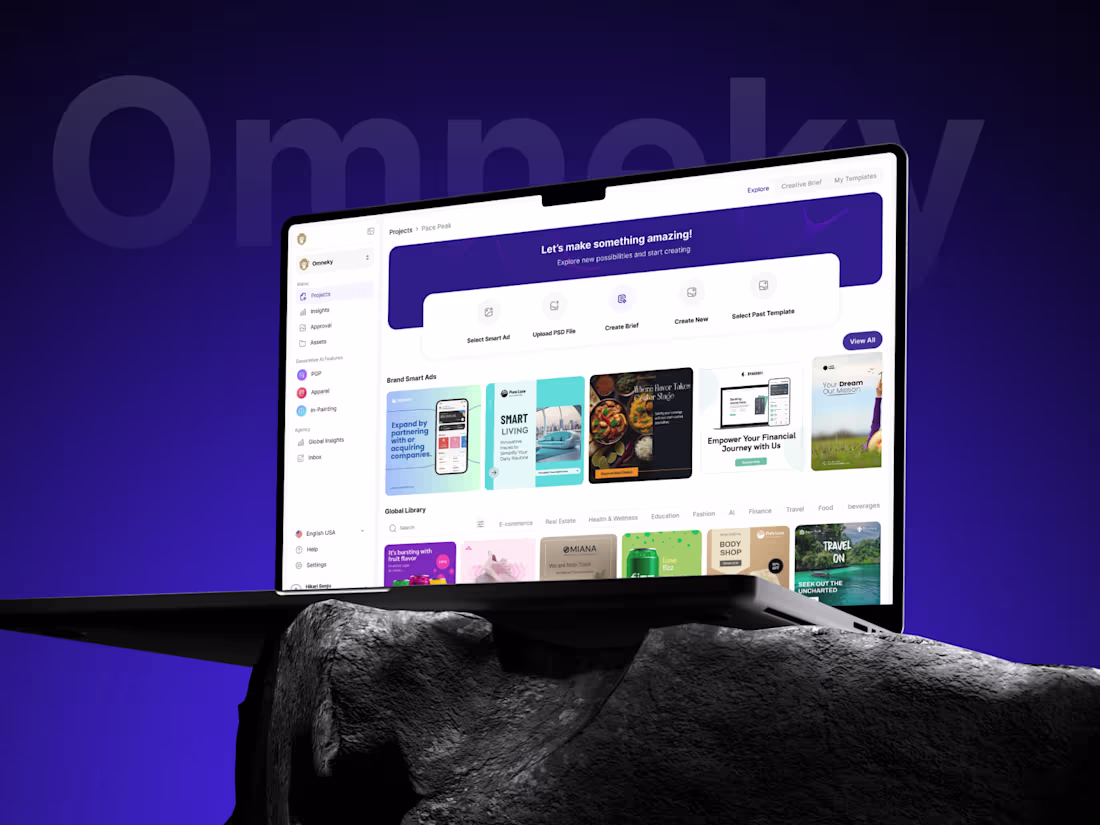 Cover image for Refined Enterprise AI for Omneky Platform