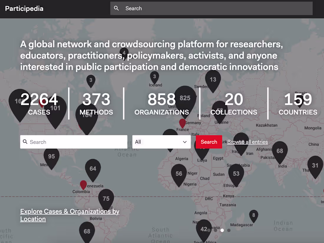 Cover image for Participedia