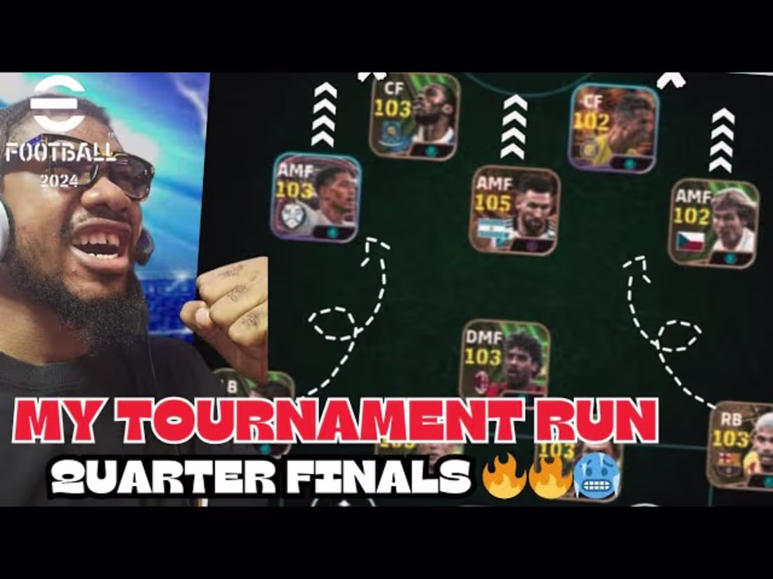 Cover image for TOURNAMENT UPDATE.... QUATER FINALS 🔥🔥🥶 - YouTube