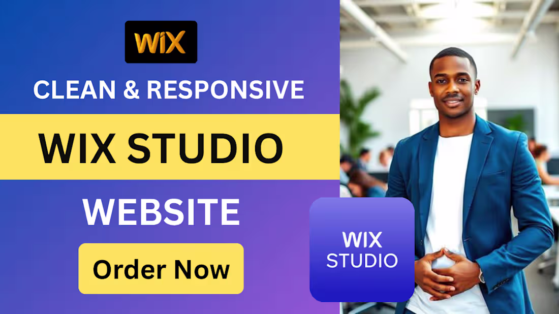 Cover image for design your wix studio website redesign and fix wix studio