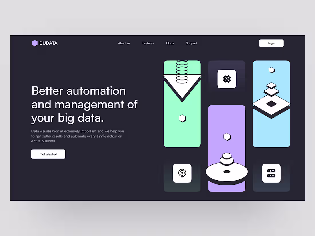 Cover image for Data Management & Automation Landing page