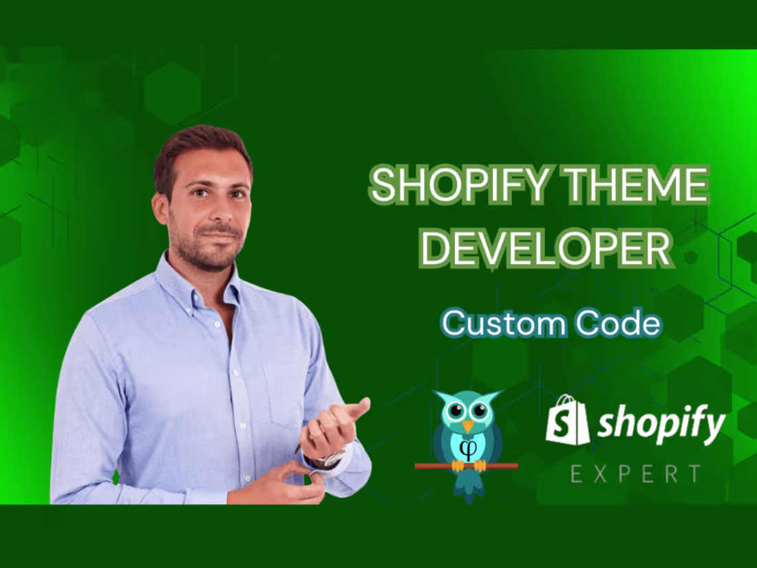 Cover image for I will do shopify theme development, design and custom code