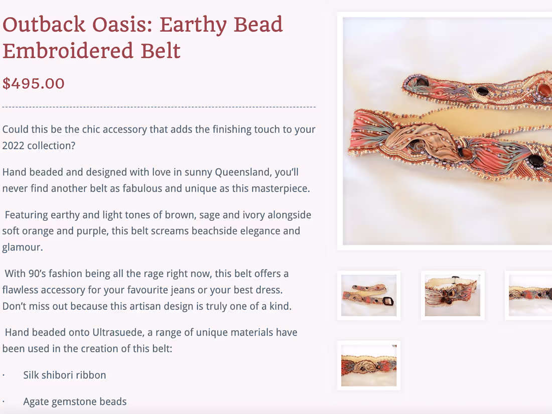 Cover image for Jewellery Product Descriptions