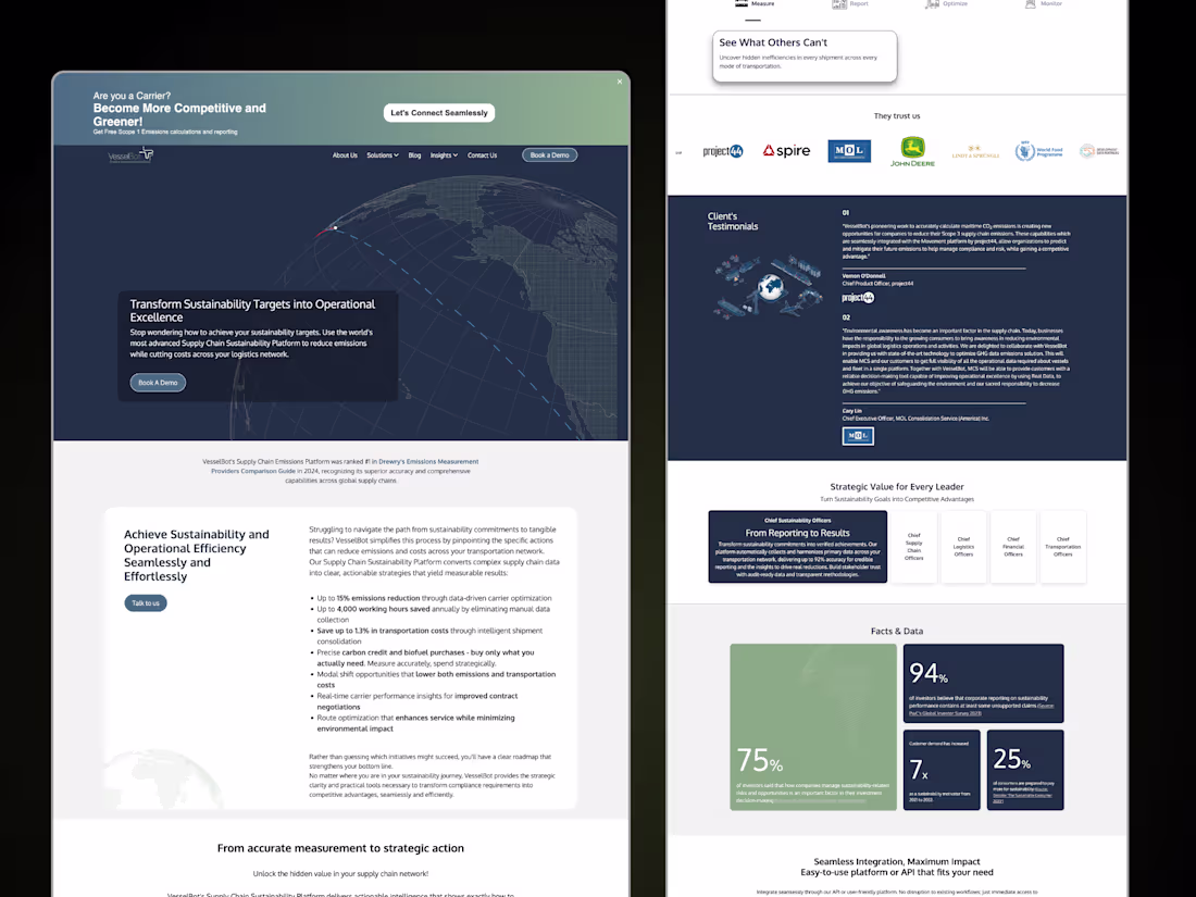 Cover image for Enabling Sustainable Supply Chains | VesselBot
