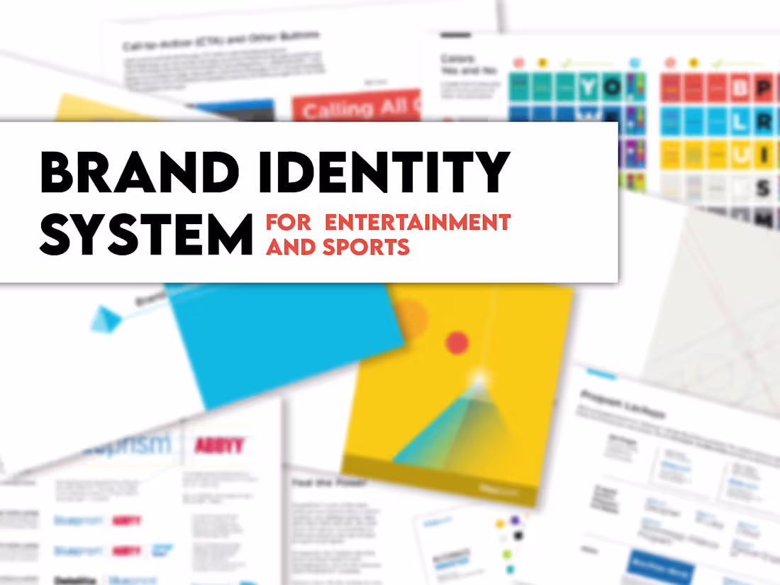Cover image for Brand Design for Entertainment & Sports