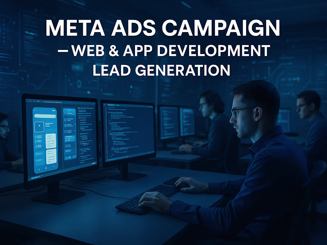 Cover image for Meta Ads Campaign for IT Services Lead Generation
