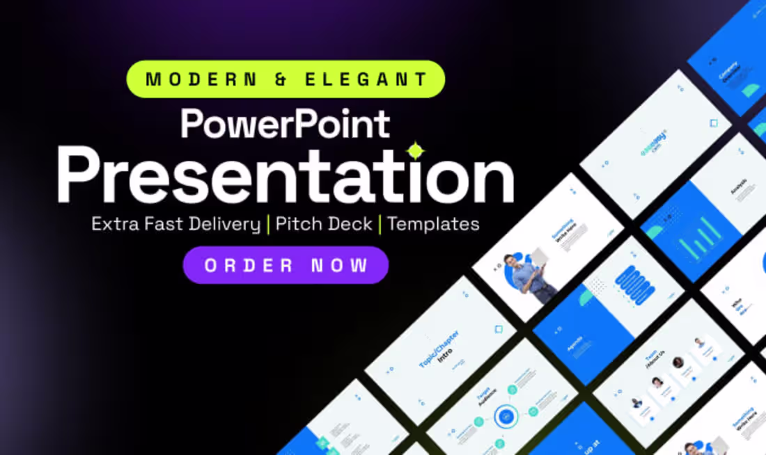 Cover image for I will design superior powerpoint presentation, pitch slide dec…