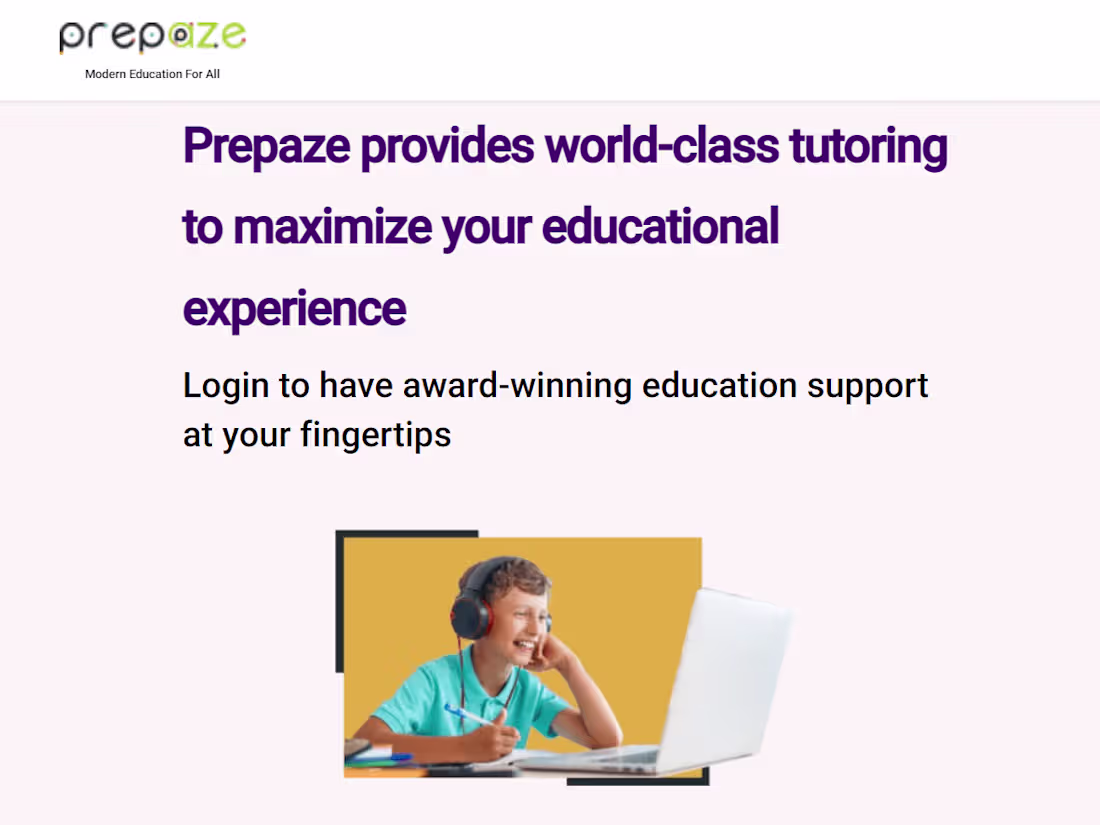 Cover image for Prepaze - Modern Education For All