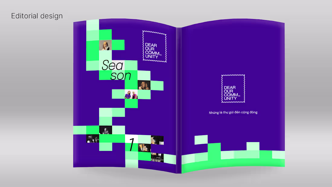 Cover image for Dear Our Community social marketing visuals