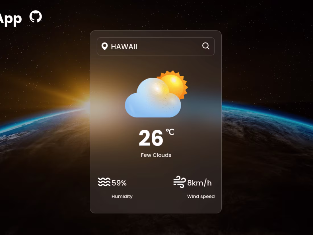 Cover image for GitHub - odilson-dev/weather-app: A weather forecast site using…