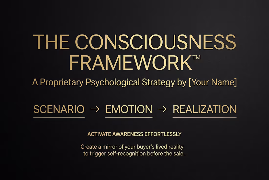 Cover image for Master Ecommerce Conversions with The Consciousness Framework™