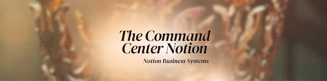 Cover image for Architected complete Notion-based business operating