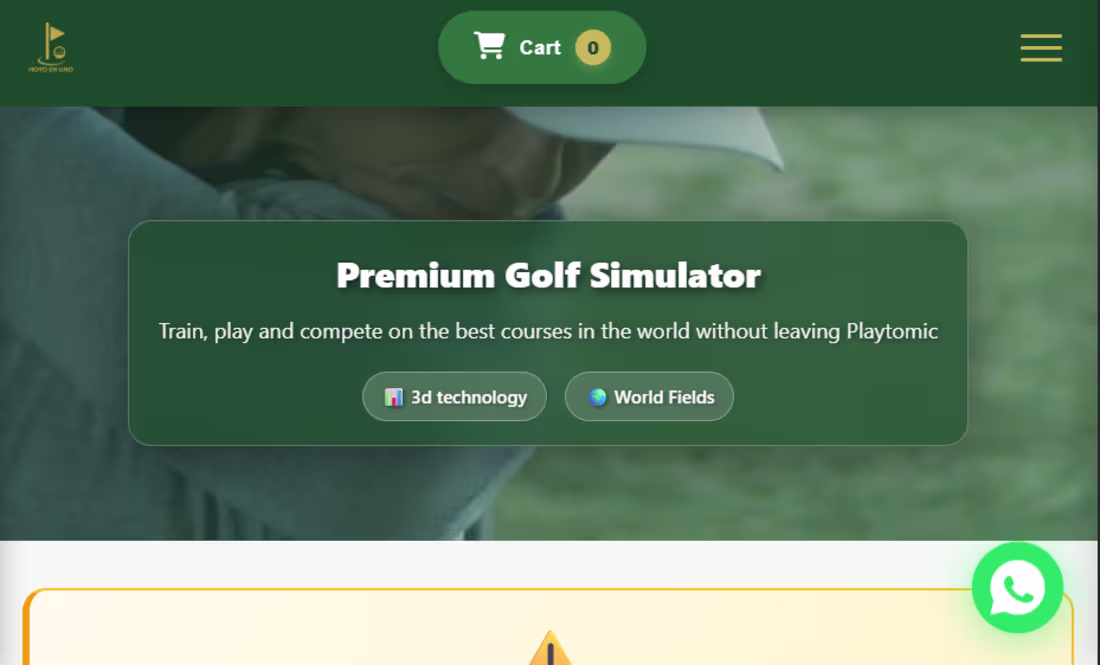 Cover image for Custom Golf Booking & Management