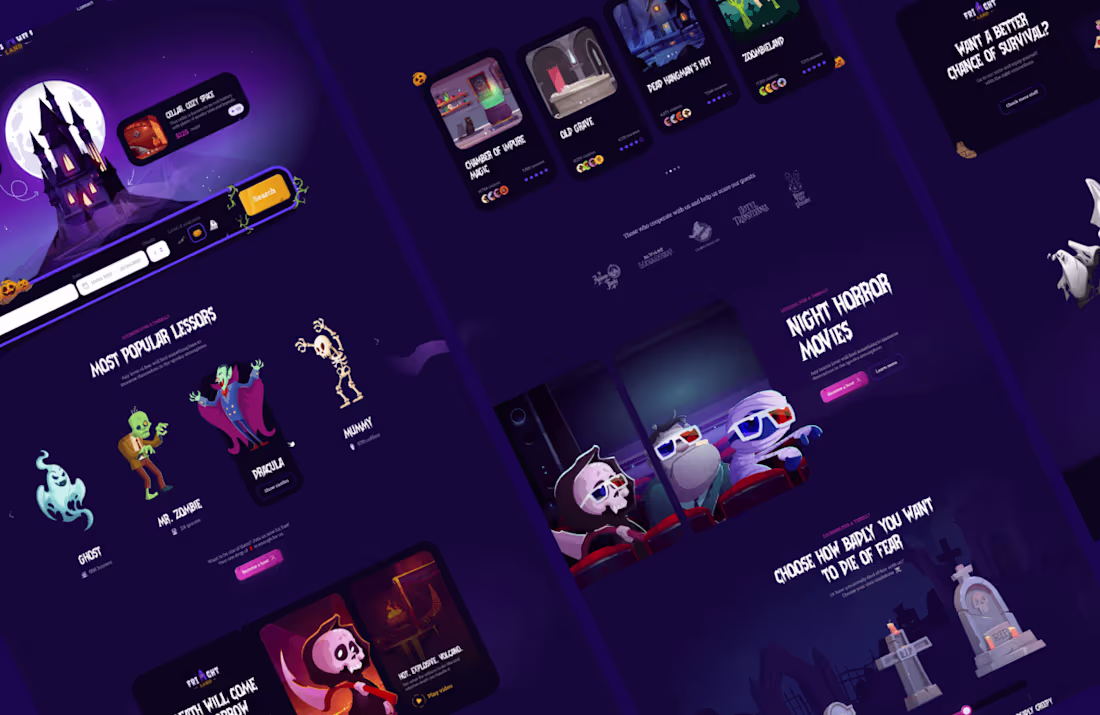 Cover image for Spooky and Spectacular: UI Design for Your Halloween Website