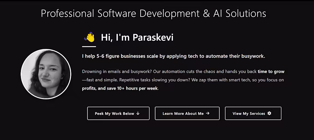 Cover image for Projects | Paraskevi Kivroglou