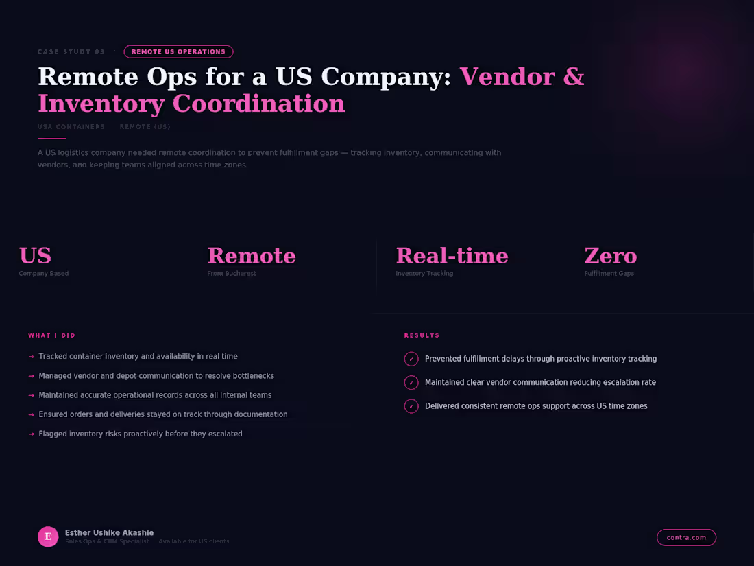 Cover image for Coordinated remote ops for a