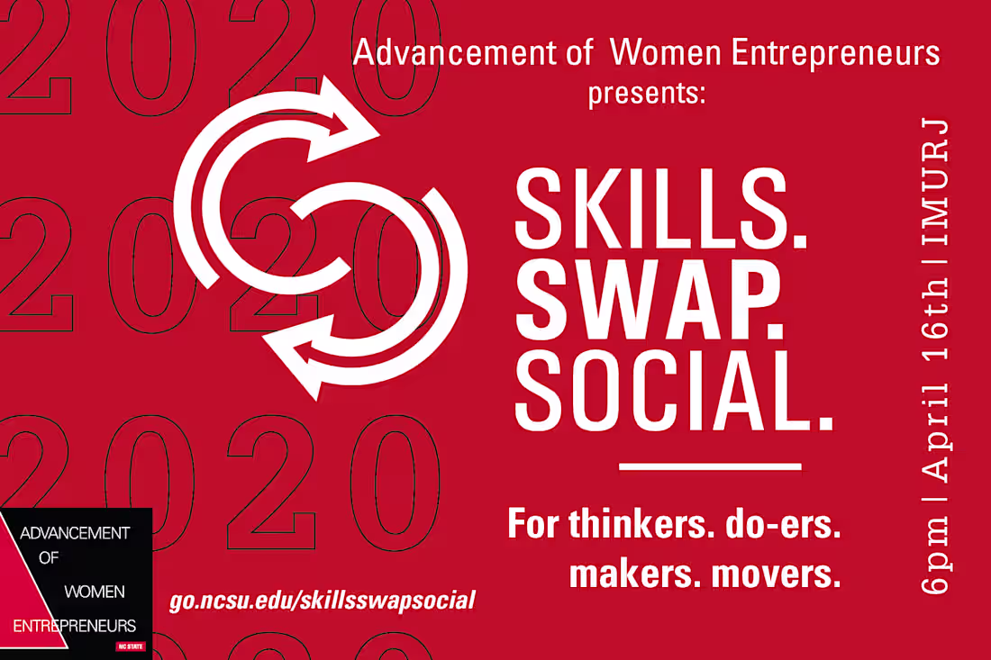 Cover image for Graphic Design - Skills Swap Event Poster and Invitation