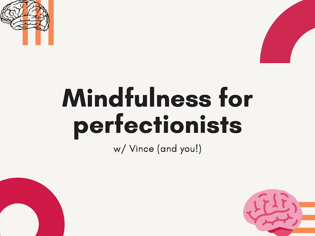 Cover image for Mindfulness for Perfectionists!