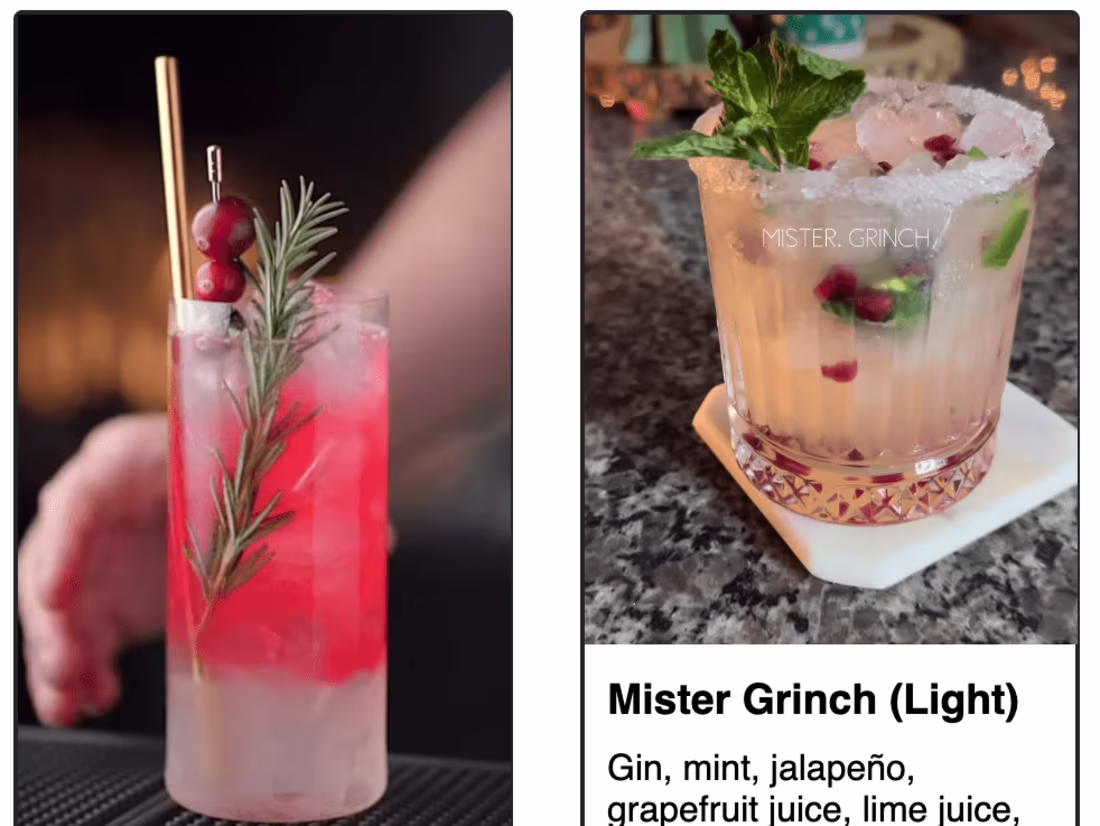 Cover image for Christmas Drink App