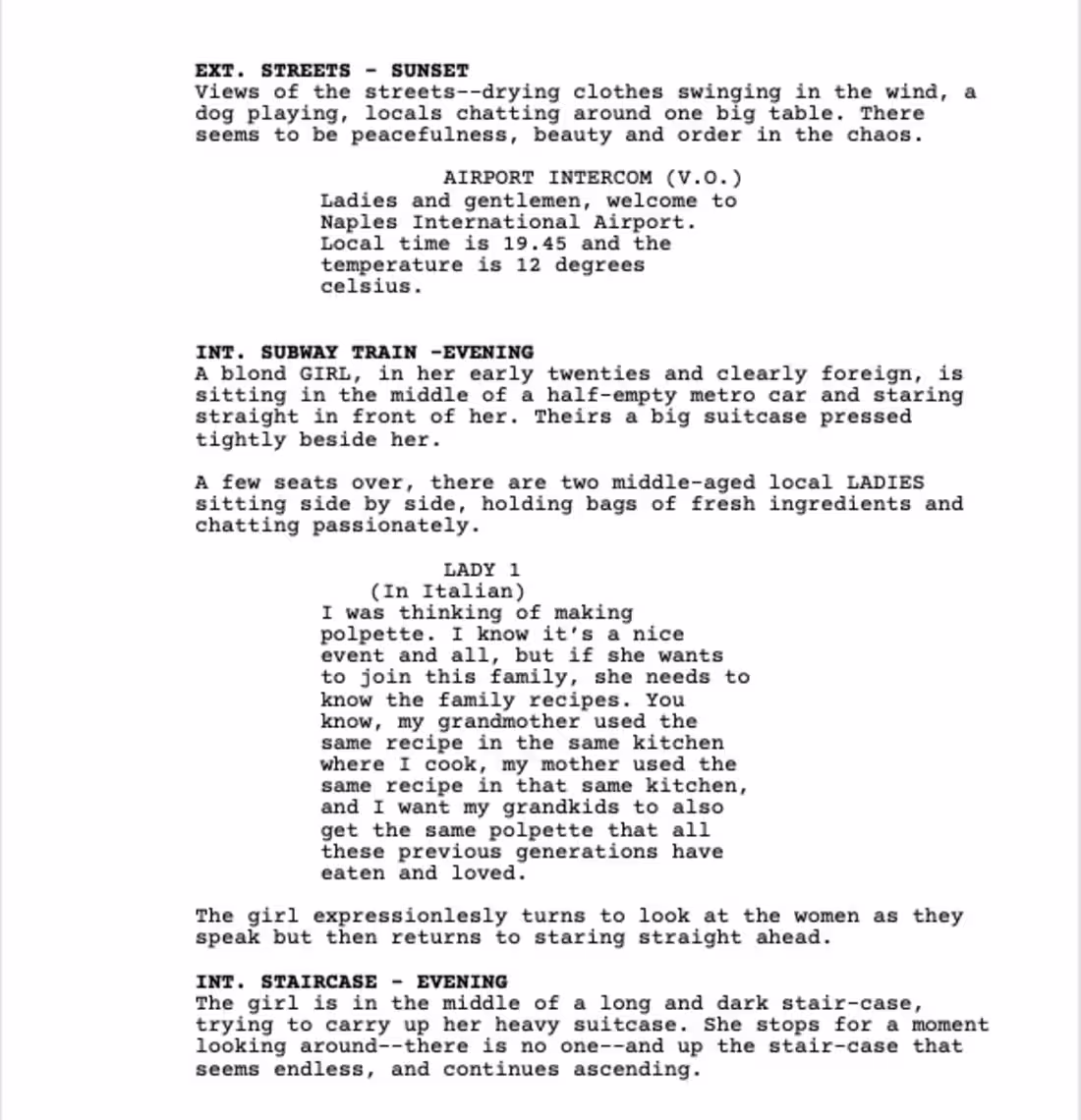 Cover image for PROOFREADING: Screenwriting