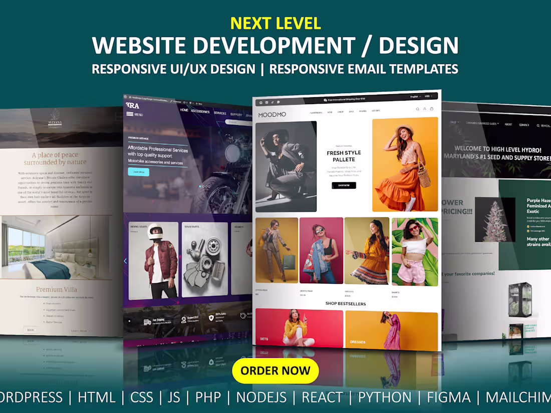 Cover image for I will do responsive wordpress website development and design