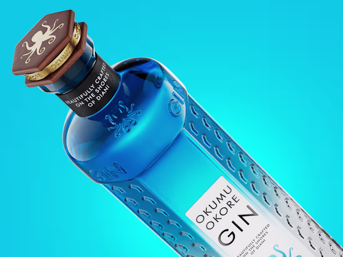 Cover image for Gin CGI Product Visualization