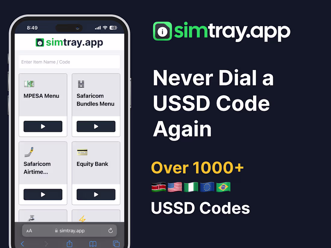 Cover image for simtray.app