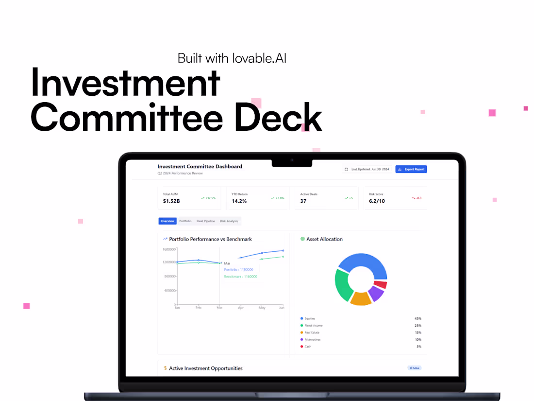 Cover image for Slide Co-Pilot: Streamlining Deck Creation for Equity Teams