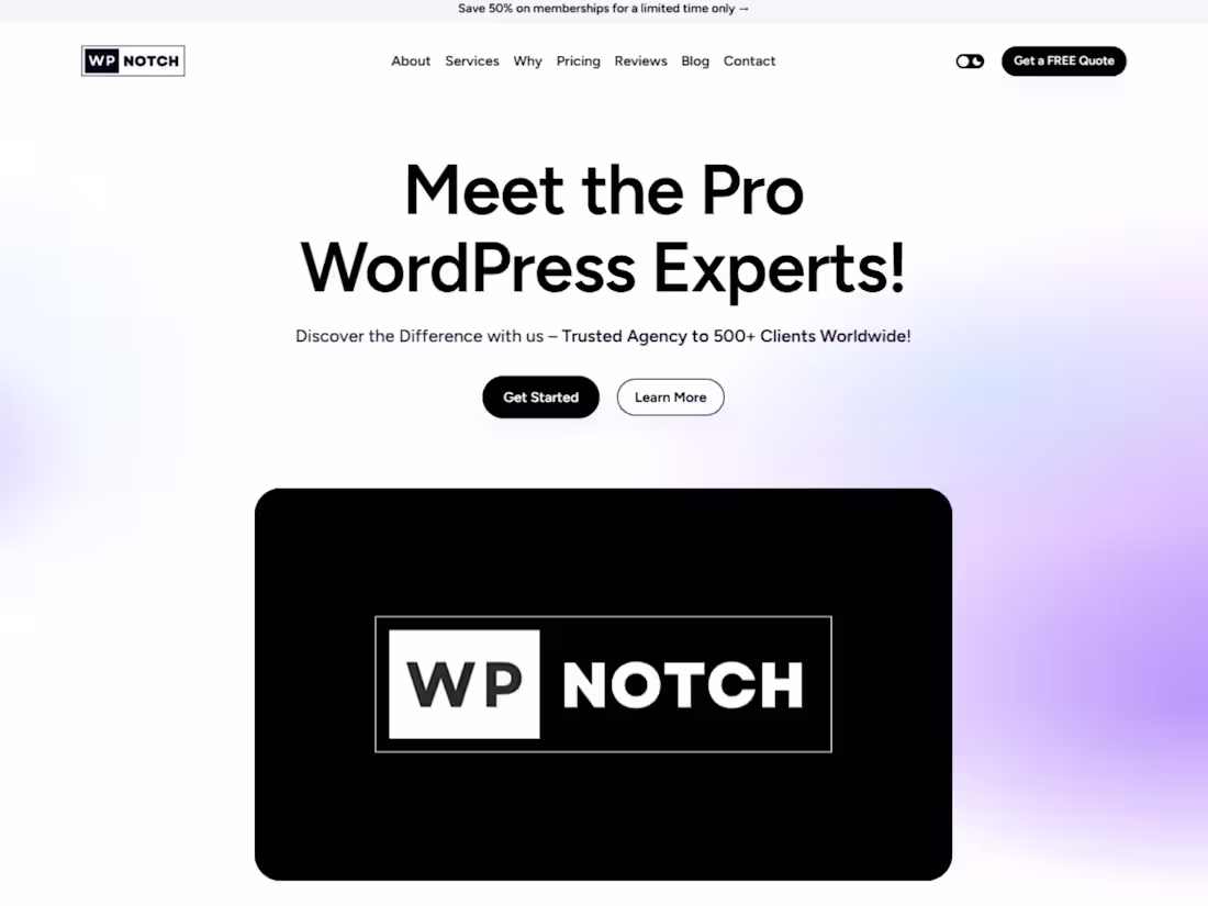 Cover image for WP Notch - Digital Agency