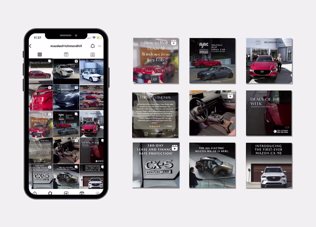 Cover image for Mazda | Social Media Management 