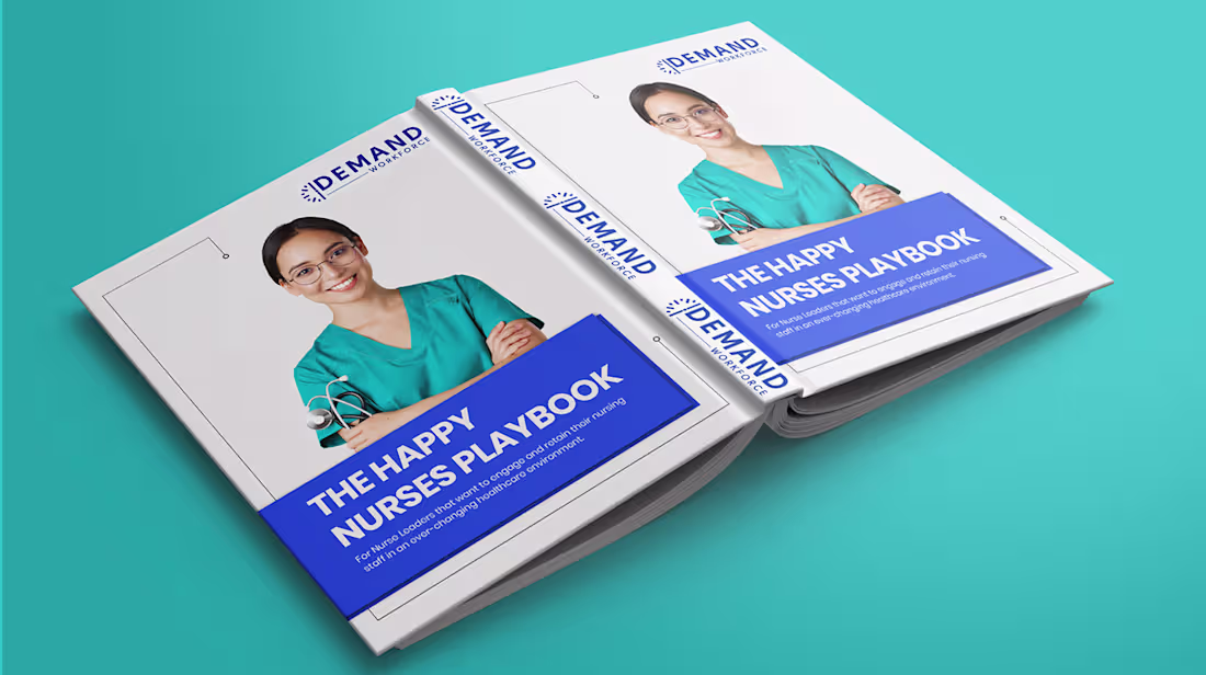 Cover image for THE HAPPY NURSES PLAYBOOK DESIGN on Behance